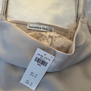Abercrombie & Fitch Ivory Lace Top